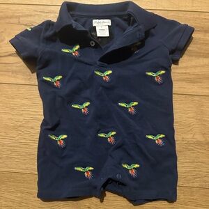 Ralph Lauren 9m Parrot Romper